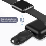 Sạc đồng hồ thông minh không dây di động T09-A Dual USB cho Apple Watch Series, Dành cho Apple Watch Series