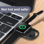 Sạc đồng hồ thông minh không dây di động T09-A Dual USB cho Apple Watch Series, Dành cho Apple Watch Series