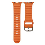 Dây đồng hồ silicone màu đơn cho Apple Watch Series, 7 45mm / 6&SE&5&4 44mm / 3&2&1 42mm, 7 41mm / 6&SE&5&4 40mm / 3&2&1 38mm