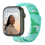 Dây đồng hồ vòng nylon cho Apple Watch Series, 7 45mm / 6&SE&5&4 44mm / 3&2&1 42mm, 7 41mm / 6&SE&5&4 40mm / 3&2&1 38mm