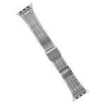 Dây đồng hồ thép cho Apple Watch Series, 7 45mm / 6&SE&5&4 44mm / 3&2&1 42mm, 7 41mm / 6&SE&5&4 40mm / 3&2&1 38mm