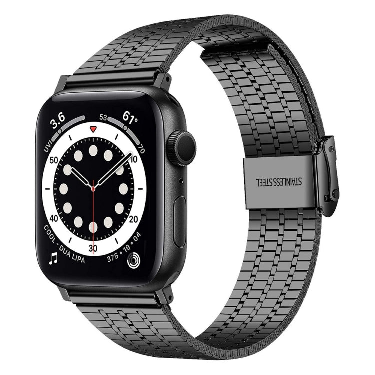 Dây đồng hồ thép cho Apple Watch Series, 7 45mm / 6&SE&5&4 44mm / 3&2&1 42mm, 7 41mm / 6&SE&5&4 40mm / 3&2&1 38mm