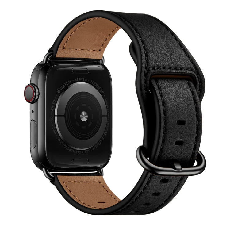 Dây đeo đồng hồ bằng da thật cho Apple Watch Series, 7 45mm / 6&SE&5&4 44mm / 3&2&1 42mm, 7 41mm / 6&SE&5&4 40mm / 3&2&1 38mm