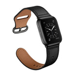 Dây đeo đồng hồ bằng da thật cho Apple Watch Series, 7 45mm / 6&SE&5&4 44mm / 3&2&1 42mm, 7 41mm / 6&SE&5&4 40mm / 3&2&1 38mm