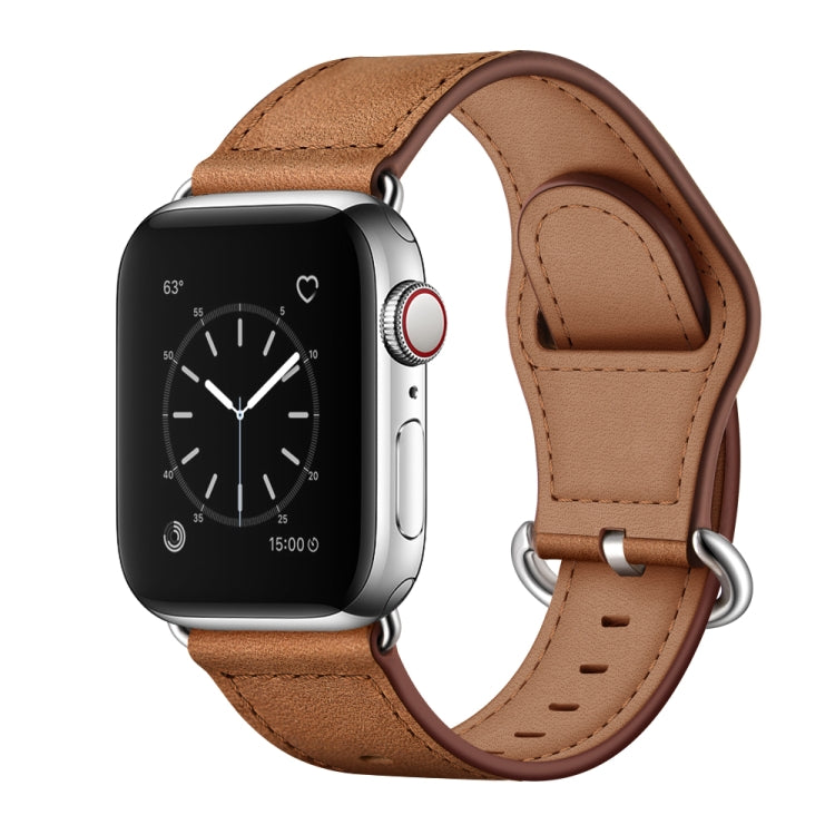 Dây đeo đồng hồ bằng da thật cho Apple Watch Series, 7 45mm / 6&SE&5&4 44mm / 3&2&1 42mm, 7 41mm / 6&SE&5&4 40mm / 3&2&1 38mm