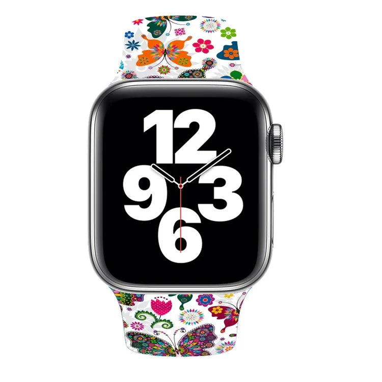 Dây đồng hồ in đinh đơn cho Apple Watch Series, 7 45mm / 6&SE&5&4 44mm / 3&2&1 42mm, 7 41mm / 6&SE&5&4 40mm / 3&2&1 38mm