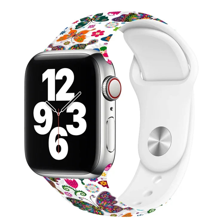 Dây đồng hồ in đinh đơn cho Apple Watch Series, 7 45mm / 6&SE&5&4 44mm / 3&2&1 42mm, 7 41mm / 6&SE&5&4 40mm / 3&2&1 38mm