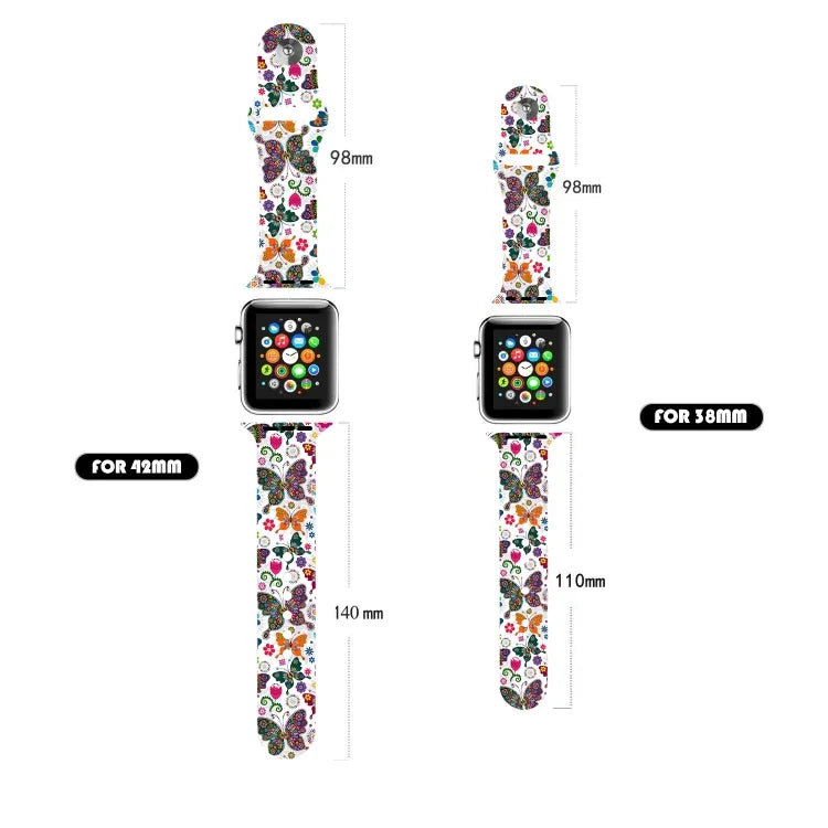 Dây đồng hồ in đinh đơn cho Apple Watch Series, 7 45mm / 6&SE&5&4 44mm / 3&2&1 42mm, 7 41mm / 6&SE&5&4 40mm / 3&2&1 38mm