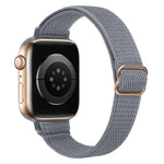 Dây đồng hồ nylon eo nhỏ cho Apple Watch Series, 7 45mm / 6&SE&5&4 44mm / 3&2&1 42mm, 7 41mm / 6&SE&5&4 40mm / 3&2&1 38mm
