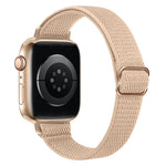 Dây đồng hồ nylon eo nhỏ cho Apple Watch Series, 7 45mm / 6&SE&5&4 44mm / 3&2&1 42mm, 7 41mm / 6&SE&5&4 40mm / 3&2&1 38mm