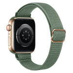 Dây đồng hồ nylon eo nhỏ cho Apple Watch Series, 7 45mm / 6&SE&5&4 44mm / 3&2&1 42mm, 7 41mm / 6&SE&5&4 40mm / 3&2&1 38mm