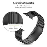 Dây đồng hồ hợp kim titan cho Apple Watch Series, 7 45mm / 6&SE&5&4 44mm / 3&2&1 42mm, 7 41mm / 6&SE&5&4 40mm / 3&2&1 38mm