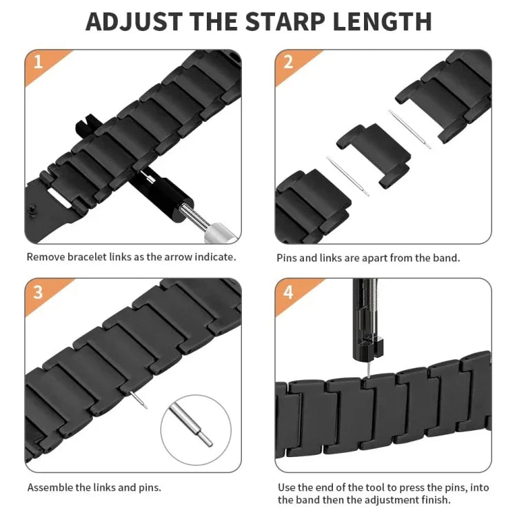Dây đồng hồ hợp kim titan cho Apple Watch Series, 7 45mm / 6&SE&5&4 44mm / 3&2&1 42mm, 7 41mm / 6&SE&5&4 40mm / 3&2&1 38mm