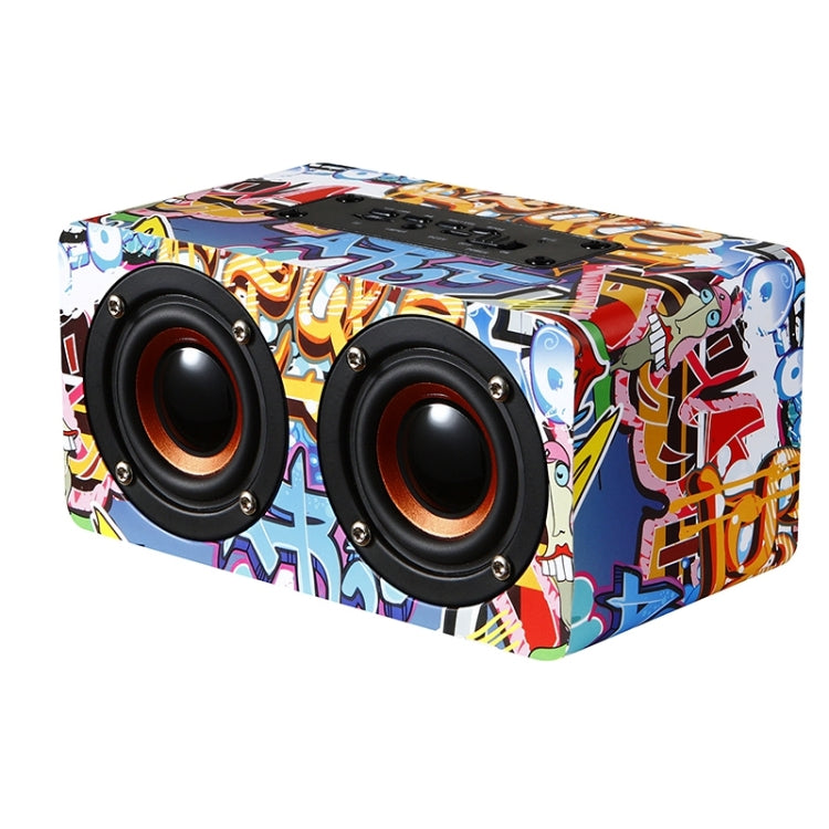 Loa Bluetooth gỗ để bàn đa chức năng M5