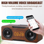 Loa Bluetooth đồng hồ báo thức đa chức năng M8C