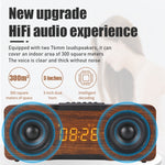 Loa Bluetooth đồng hồ báo thức đa chức năng M8C