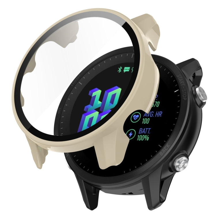 PC Tempered Film Full Body Watch Case, For Garmin Forerunner 255, For Garmin Forerunner 255S, For Garmin Forerunner 955