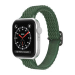 Dây đồng hồ nylon eo nhỏ sóng cho Apple Watch Series, 7 45mm / 6&SE&5&4 44mm / 3&2&1 42mm, 7 41mm / 6&SE&5&4 40mm / 3&2&1 38mm