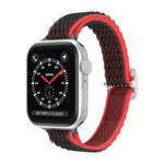 Dây đồng hồ nylon eo nhỏ sóng cho Apple Watch Series, 7 45mm / 6&SE&5&4 44mm / 3&2&1 42mm, 7 41mm / 6&SE&5&4 40mm / 3&2&1 38mm