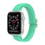 Dây đồng hồ nylon eo nhỏ sóng cho Apple Watch Series, 7 45mm / 6&SE&5&4 44mm / 3&2&1 42mm, 7 41mm / 6&SE&5&4 40mm / 3&2&1 38mm
