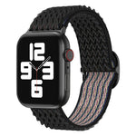 Dây đồng hồ nylon sóng cho Apple Watch Series, 7 45mm / 6&SE&5&4 44mm / 3&2&1 42mm, 7 41mm / 6&SE&5&4 40mm / 3&2&1 38mm