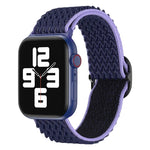 Dây đồng hồ nylon sóng cho Apple Watch Series, 7 45mm / 6&SE&5&4 44mm / 3&2&1 42mm, 7 41mm / 6&SE&5&4 40mm / 3&2&1 38mm