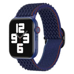 Dây đồng hồ nylon sóng cho Apple Watch Series, 7 45mm / 6&SE&5&4 44mm / 3&2&1 42mm, 7 41mm / 6&SE&5&4 40mm / 3&2&1 38mm
