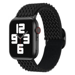 Dây đồng hồ nylon sóng cho Apple Watch Series, 7 45mm / 6&SE&5&4 44mm / 3&2&1 42mm, 7 41mm / 6&SE&5&4 40mm / 3&2&1 38mm