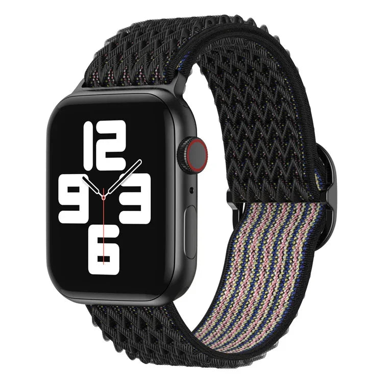 Dây đồng hồ nylon sóng cho Apple Watch Series, 7 45mm / 6&SE&5&4 44mm / 3&2&1 42mm, 7 41mm / 6&SE&5&4 40mm / 3&2&1 38mm