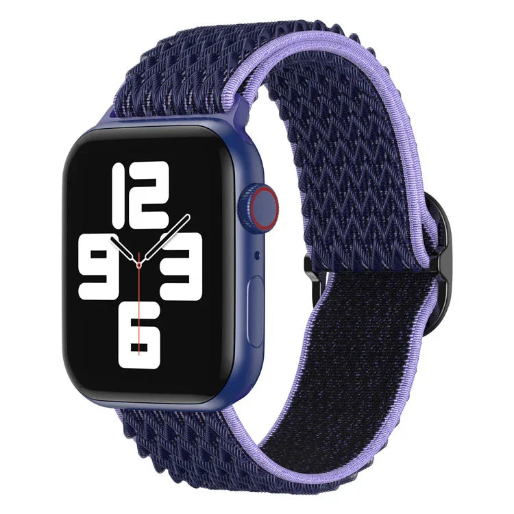 Dây đồng hồ nylon sóng cho Apple Watch Series, 7 45mm / 6&SE&5&4 44mm / 3&2&1 42mm, 7 41mm / 6&SE&5&4 40mm / 3&2&1 38mm