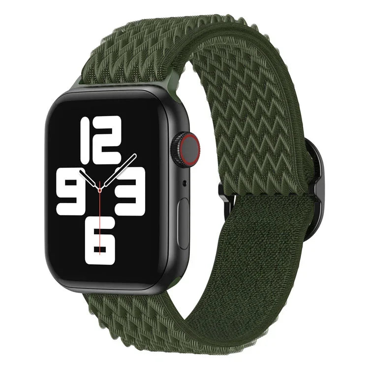 Dây đồng hồ nylon sóng cho Apple Watch Series, 7 45mm / 6&SE&5&4 44mm / 3&2&1 42mm, 7 41mm / 6&SE&5&4 40mm / 3&2&1 38mm