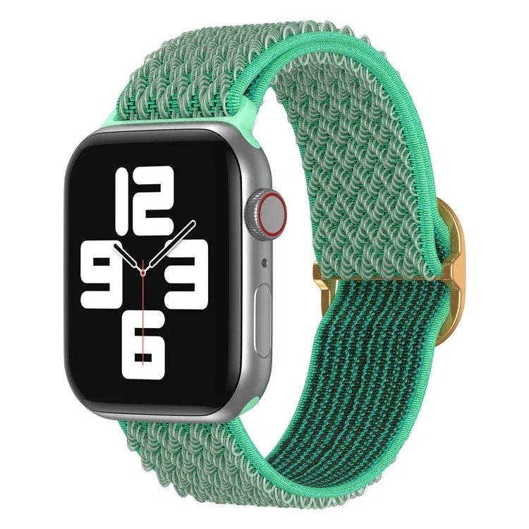 Dây đồng hồ nylon sóng cho Apple Watch Series, 7 45mm / 6&SE&5&4 44mm / 3&2&1 42mm, 7 41mm / 6&SE&5&4 40mm / 3&2&1 38mm