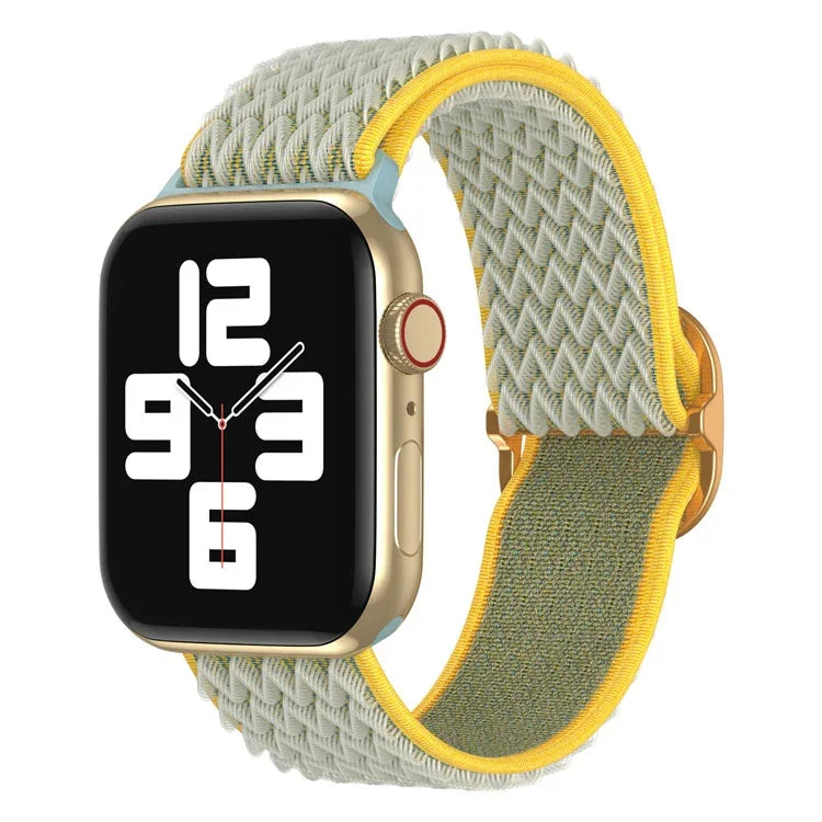Dây đồng hồ nylon sóng cho Apple Watch Series, 7 45mm / 6&SE&5&4 44mm / 3&2&1 42mm, 7 41mm / 6&SE&5&4 40mm / 3&2&1 38mm