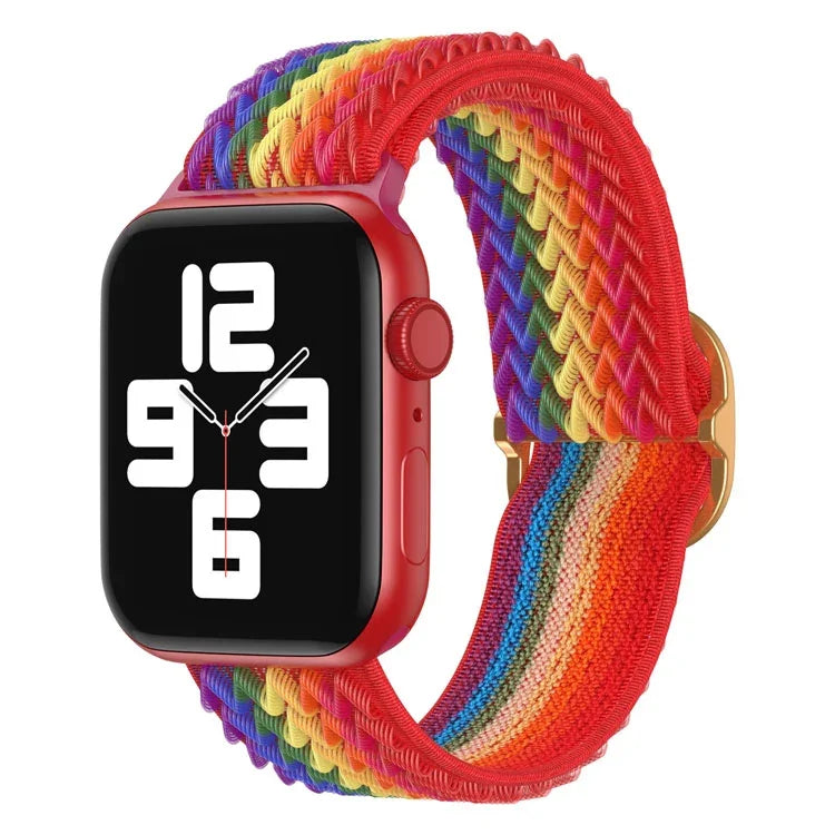 Dây đồng hồ nylon sóng cho Apple Watch Series, 7 45mm / 6&SE&5&4 44mm / 3&2&1 42mm, 7 41mm / 6&SE&5&4 40mm / 3&2&1 38mm