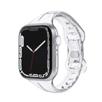 Dây đồng hồ TPU 8 khóa cho Apple Watch Series, 7 45mm / 6&SE&5&4 44mm / 3&2&1 42mm, 7 41mm / 6&SE&5&4 40mm / 3&2&1 38mm