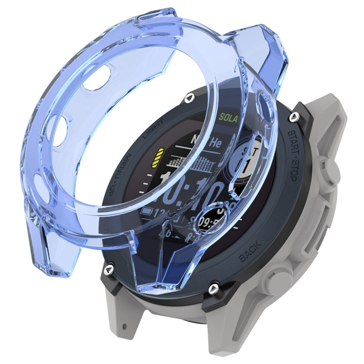 Half Coverage Hollowed TPU Watch Case, For Garmin Descent G1