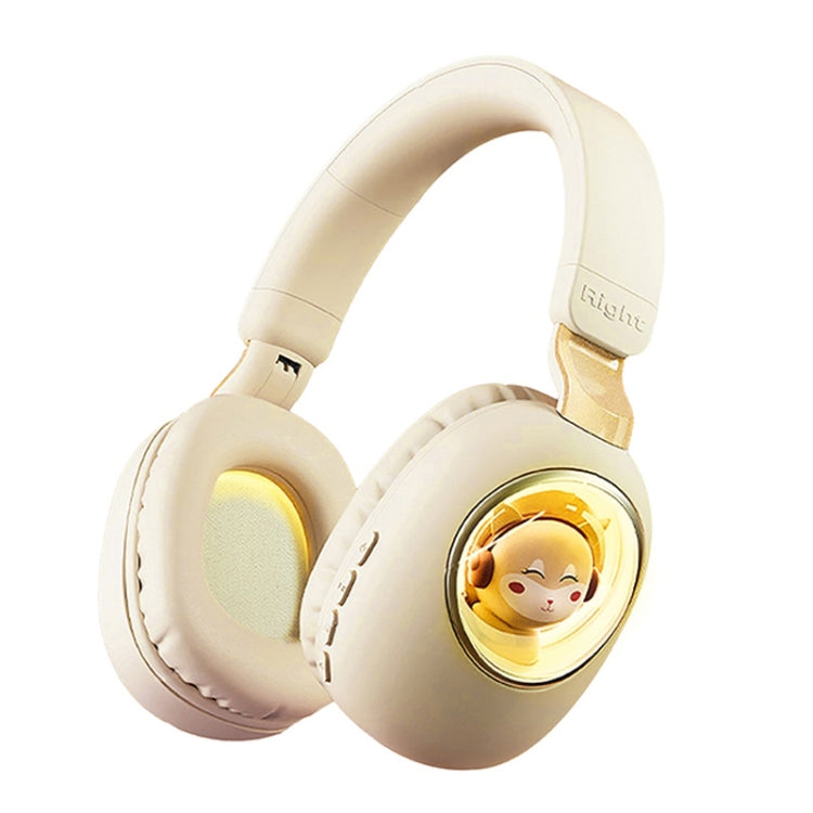 Tai nghe Bluetooth không dây B4 RGB Stereo hoạt hình, hình mèo, sóc