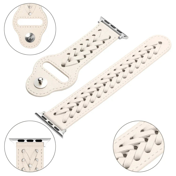 Dây đồng hồ dệt cho Apple Watch Series, 7 45mm / 6&SE&5&4 44mm / 3&2&1 42mm, 7 41mm / 6&SE&5&4 40mm / 3&2&1 38mm