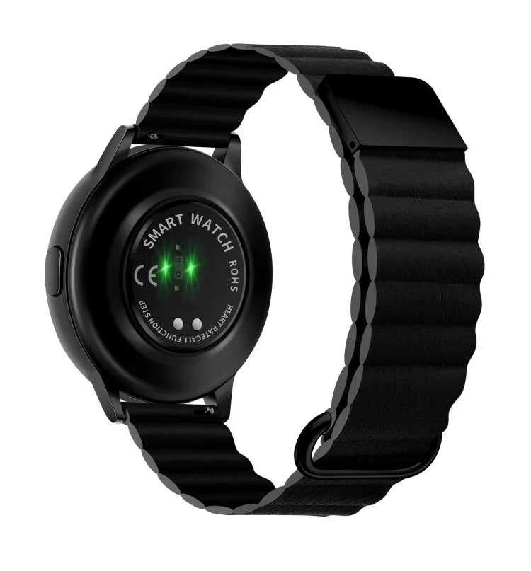 Dây đồng hồ da khóa nam châm, 20mm cho Samsung Galaxy Watch3 41mm, 20mm cho Samsung Galaxy Watch3 45mm, 22mm cho Samsung Galaxy Watch3 41mm, 22mm cho Samsung Galaxy Watch3 45mm