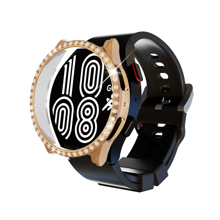 Ốp đồng hồ PC rỗng kim cương, dành cho Samsung Galaxy Watch5 44mm