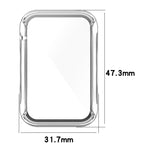 For Xiaomi Mi Band 7 Pro PC+ Toughened Film Fully Enclosed Protective Watch Case, For Xiaomi Mi Band 7 Pro