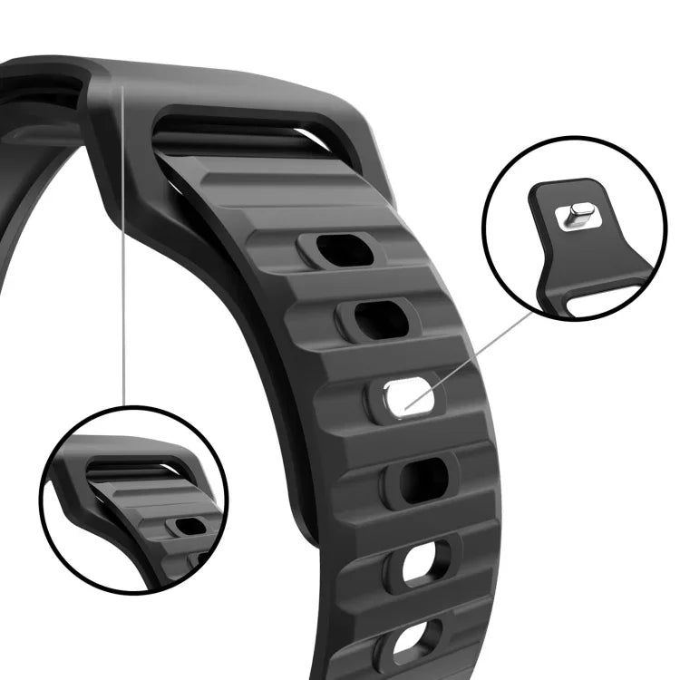 Dây đồng hồ silicone sóng cho Apple Watch Series, 7 45mm / 6&SE&5&4 44mm / 3&2&1 42mm, 7 41mm / 6&SE&5&4 40mm / 3&2&1 38mm