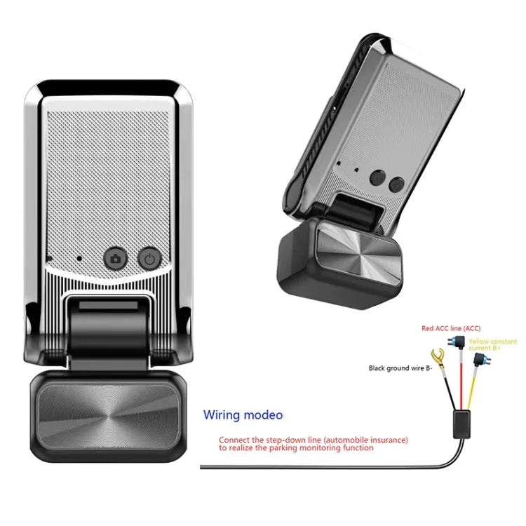 Camera đơn HD có tầm nhìn ban đêm WiFi cho xe hơi, Máy ghi hình lái xe, Camera đơn 1080P, Camera đơn 2K, Camera đơn 4K