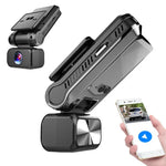 Camera đơn HD có tầm nhìn ban đêm WiFi cho xe hơi, Máy ghi hình lái xe, Camera đơn 1080P, Camera đơn 2K, Camera đơn 4K