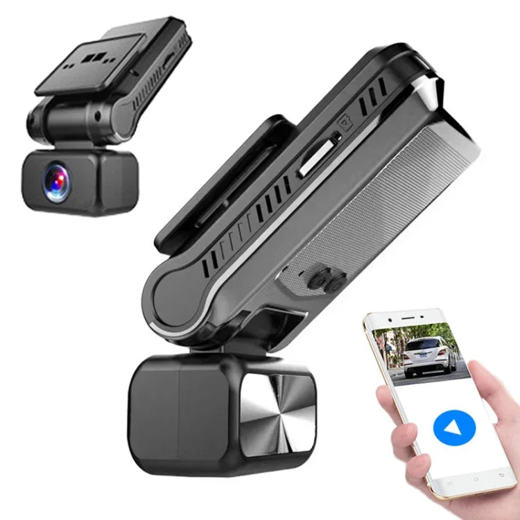 Camera đơn HD có tầm nhìn ban đêm WiFi cho xe hơi, Máy ghi hình lái xe, Camera đơn 1080P, Camera đơn 2K, Camera đơn 4K