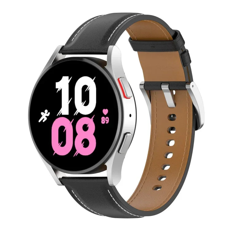 Dây đồng hồ da cao cấp, dành cho Samsung Galaxy Watch 5 40mm, dành cho Samsung Galaxy Watch 5 44mm, dành cho Samsung Galaxy Watch 5 Pro 45mm