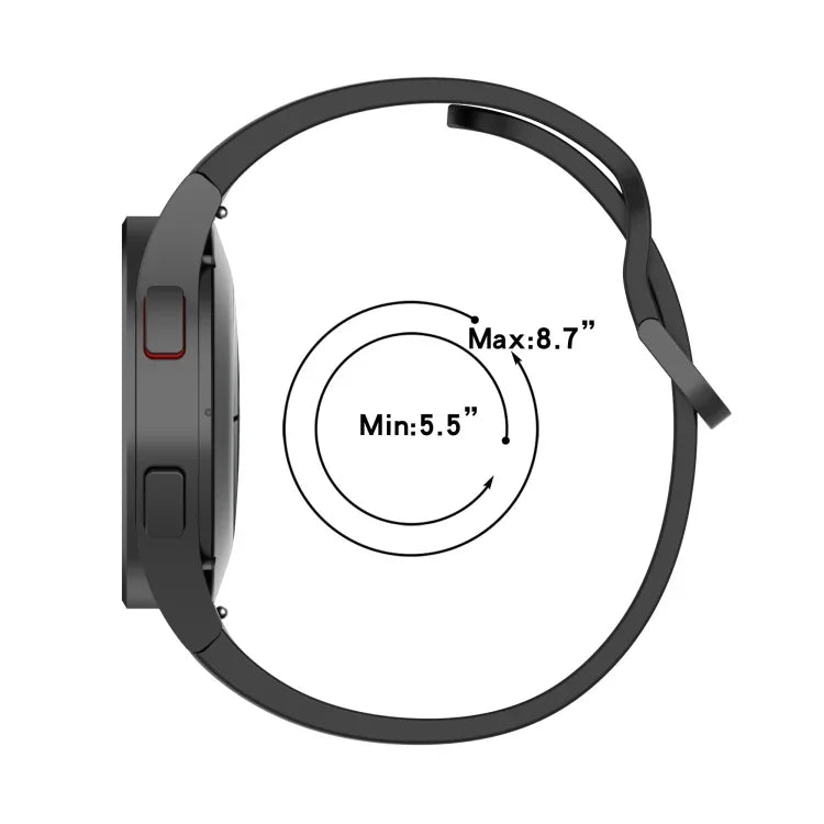 Dây đồng hồ silicone chính hãng, kích thước:L, dành cho Samsung Galaxy Watch 5 40mm, dành cho Samsung Galaxy Watch 5 44mm, dành cho Samsung Galaxy Watch 5 Pro 45mm