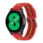 Dây đồng hồ silicone nhiều màu lỗ 20mm, Dành cho Samsung Galaxy Watch 5 40mm, Dành cho Samsung Galaxy Watch 5 44mm, Dành cho Samsung Galaxy Watch 5 Pro 45mm
