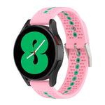 Dây đồng hồ silicone nhiều màu lỗ 20mm, Dành cho Samsung Galaxy Watch 5 40mm, Dành cho Samsung Galaxy Watch 5 44mm, Dành cho Samsung Galaxy Watch 5 Pro 45mm