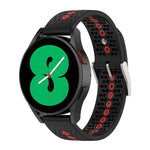 Dây đồng hồ silicone nhiều màu lỗ 20mm, Dành cho Samsung Galaxy Watch 5 40mm, Dành cho Samsung Galaxy Watch 5 44mm, Dành cho Samsung Galaxy Watch 5 Pro 45mm